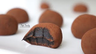 2 Ingredient Chocolate Truffles Recipe  Condensed Milk Chocolate Truffles  Top Tasty Recipes [upl. by Harlan]