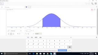 Distribución normal y Geogebra [upl. by Rossi]