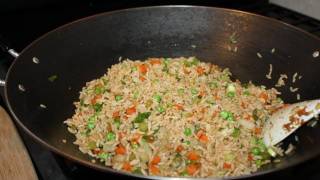 How To Make Vegetable Fried Rice [upl. by Novaelc]