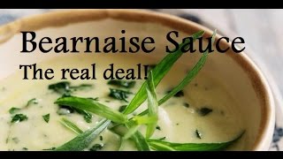 Authentic Bearnaise Sauce  Bearnaise tutorial  Step by Step French Recipe [upl. by Shiroma]