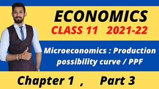 Production Possibility Curve  Microeconomics  Chapter 1  Class 11 [upl. by Ishii160]