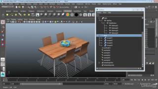 Maya Tutorial  Work with the Outliner [upl. by Boyer]