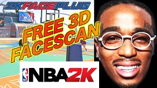 FREE QUAVO 3D FACE SCAN ALL 2K VERSIONS [upl. by Eimarrej965]