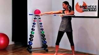 ABS BROOMSTICK WORKOUT  Barlates Body Twisting Abs Broomstick workout [upl. by Gilberta]