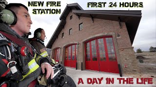 First 24 Hours in a New Fire Station  A Day in the Life [upl. by Kissie]