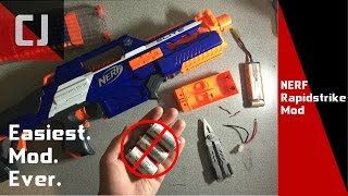 Nerf rapidstrike  Easiest Mod Ever Read Description [upl. by Mellar749]