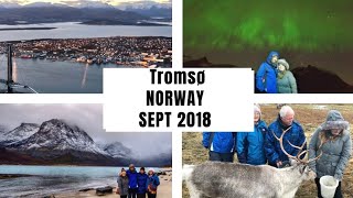 TROMSØ NORWAY VLOG  NOV 2018 [upl. by Billi475]