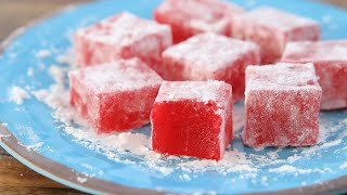 Turkish Delight Recipe  Lokum Recipe [upl. by Belamy171]