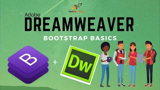 A Dreamweaver Bootstrap Basics Tutorial  Responsive Websites [upl. by Ashraf]