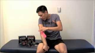 Tennis Elbow Taping  Skinetex [upl. by Dunning]