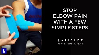 How to tape Tennis Elbow [upl. by Ainolloppa]