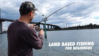 LAND BASED FISHING FOR BEGINNERS [upl. by Kurr854]