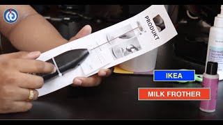 IKEA MILK FROTHER Review amp Battery Installation [upl. by Atinnor]