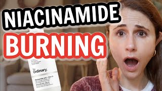 Why NIACINAMIDE BURNS amp CAUSES REDNESS Dr Dray [upl. by Hospers]