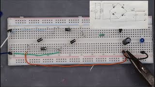 Fullwave bridge rectifier circuit Power Supply [upl. by Jurkoic]