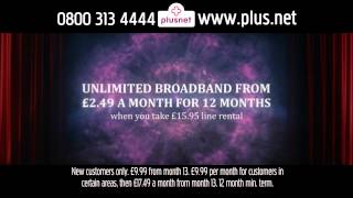 Unlimited Broadband £249 quotCinemaquot Advert [upl. by Retniw]