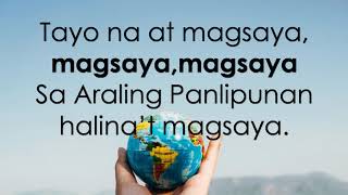 TAYO NANG MAG AP Araling Panlipunan Song Primary [upl. by Pisarik]