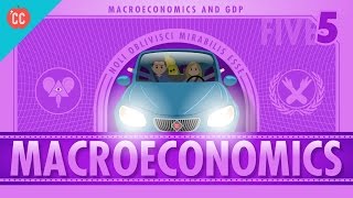 Macroeconomics Crash Course Economics 5 [upl. by Ityak]