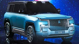 New 2024 BYD Yangwang U8  Luxury AWD Electric SUV [upl. by Alric]