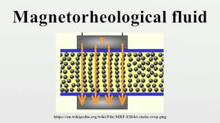 Magnetorheological fluid [upl. by Jordanson]