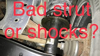 How To Tell If Your Shock And Struts Are Bad [upl. by Dorin]