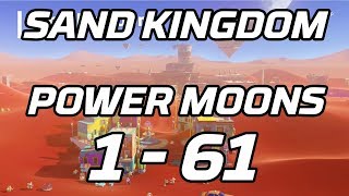 Super Mario Odyssey Sand Kingdom Power Moons 1  61 Guide [upl. by Goraud]