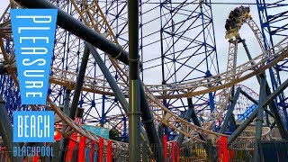 Blackpool Pleasure Beach Vlog February 2020 [upl. by Aernda]