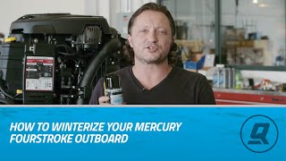 How to Winterize Your Mercury FourStroke Outboard [upl. by Stephannie287]