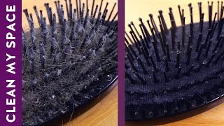 How to Clean Your Hairbrush A Minute to Clean [upl. by Yme847]