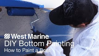 How to Paint a Boat  DIY Guide to Bottom Painting [upl. by Kimberli]