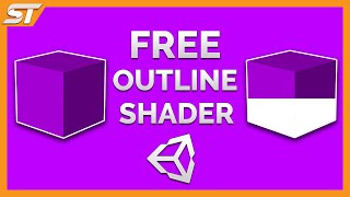 FREE OUTLINE SHADER in Unity [upl. by Ydissac]