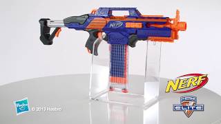 NERF Elite  Rapidstrike CS18 Blaster  Demo Video [upl. by Yenruoj]