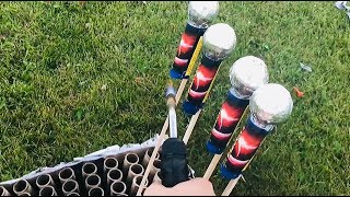 Lighting XXL Firework Rockets [upl. by Taam530]