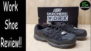 Skechers Work Shoe Review [upl. by Dafodil]