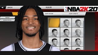 Stephon Castle Face Creation  NBA 2K20 Mobile [upl. by Nigam242]