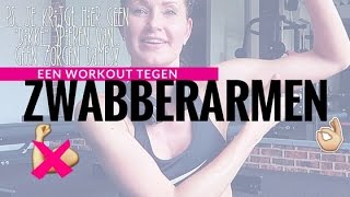 Anti zwabber armen workout  triceps  diesnaloomansnl [upl. by Aititel]