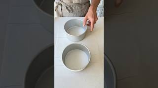 How to Line Cake Pans The BEST Tip [upl. by Estevan]