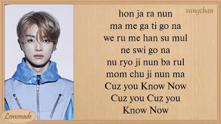 NCT U  Know Now Easy Lyrics [upl. by Eelrebma]