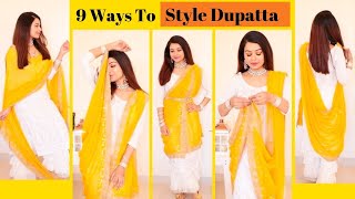 MUST Try Dupatta Styles  How to Style Dupatta with Punjabi Suits gulzBeauty [upl. by Esteban226]