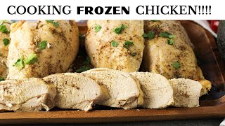 How to Cook Frozen Chicken in the Oven [upl. by Je]