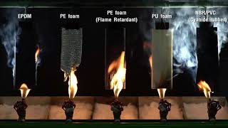 Flammability test Insulation [upl. by Ap]