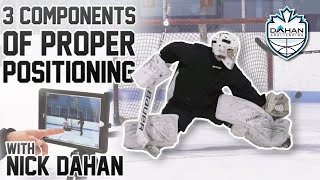 The Three Components of Positioning  Ice Hockey Goalies  Dahan Goaltending Episode 4 [upl. by Gypsy921]