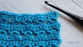 Easy Broomstick Lace  How to Crochet [upl. by Nasar]