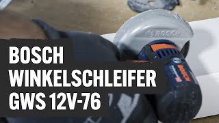 Bosch GWS 12V Winkelschleifer – klein aber oho  Contorion [upl. by Ahsaeit391]