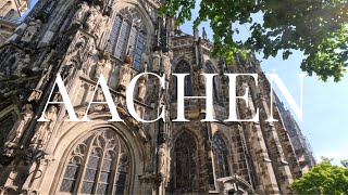 AACHEN Germany Nice Little City [upl. by Esyahc]