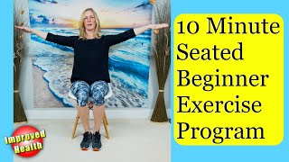 55Minute Seated Workout for Seniors Complete Body Exercises [upl. by Gwenn]