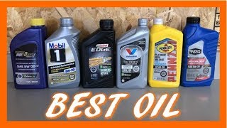 Synthetic Motor Oil Comparison  Which Engine Oil is Best [upl. by Tjader]