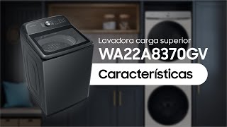 Lavadora Samsung WA22A8370GV  Características [upl. by Kala252]