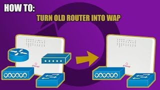 How To Turn Your Old Plusnet Hub Zero2704n Router into Wireless Access Point amp Switch [upl. by Anih188]