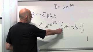 Statistical Mechanics Lecture 4 [upl. by Radbun]